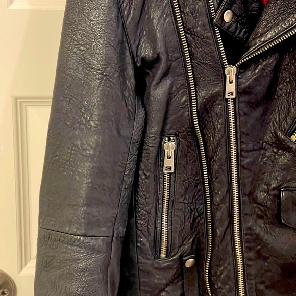 Stunning Zadig & Voltair Black Leather Jacket! Lamb skin - Picture 6 of 15